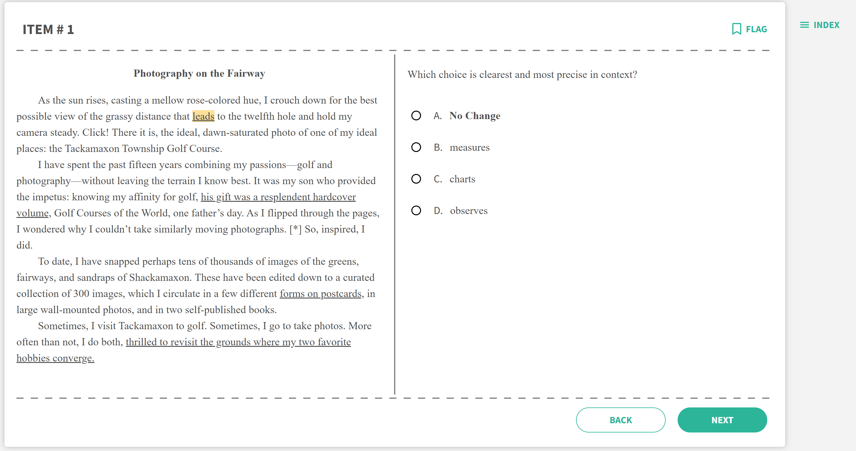 Reading & Writing Module